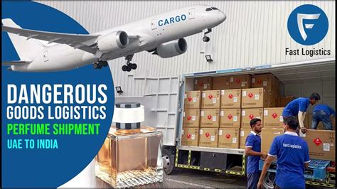 transportation and warehousing of perfumes.